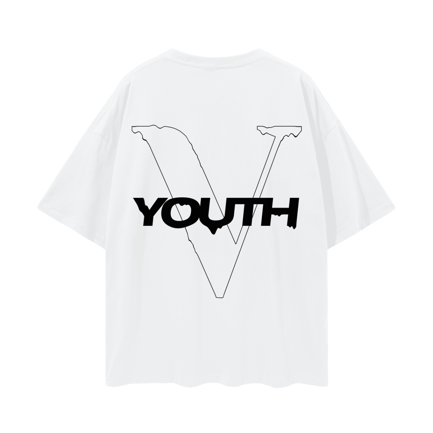 VoxYouth: Oversize Deep Drop Shoulder Tee - Image 2